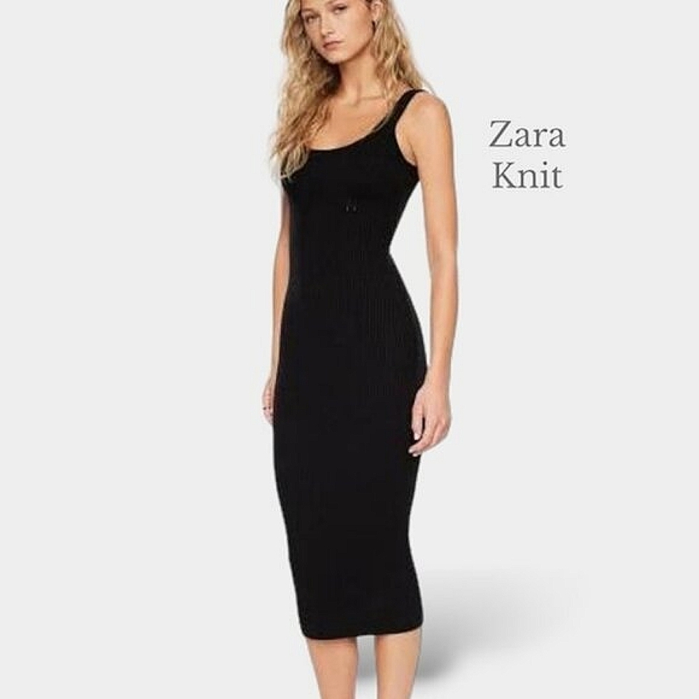 Zara Trafaluc Fall Winter Collection Shearling Knit Tank- Small